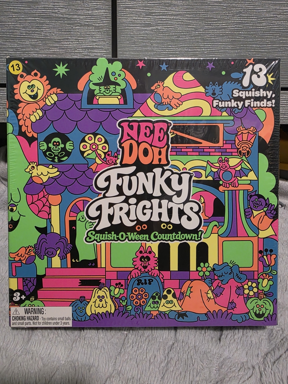 NeeDoh Funky Frights Squish-O-Ween 13-day Halloween Countdown!